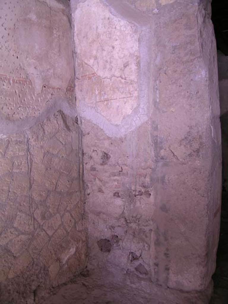 A close up of a stone wall
Description generated with very high confidence